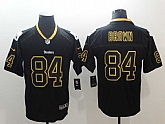 Nike Steelers 84 Antonio Brown Black Shadow Legend Limited Jersey,baseball caps,new era cap wholesale,wholesale hats